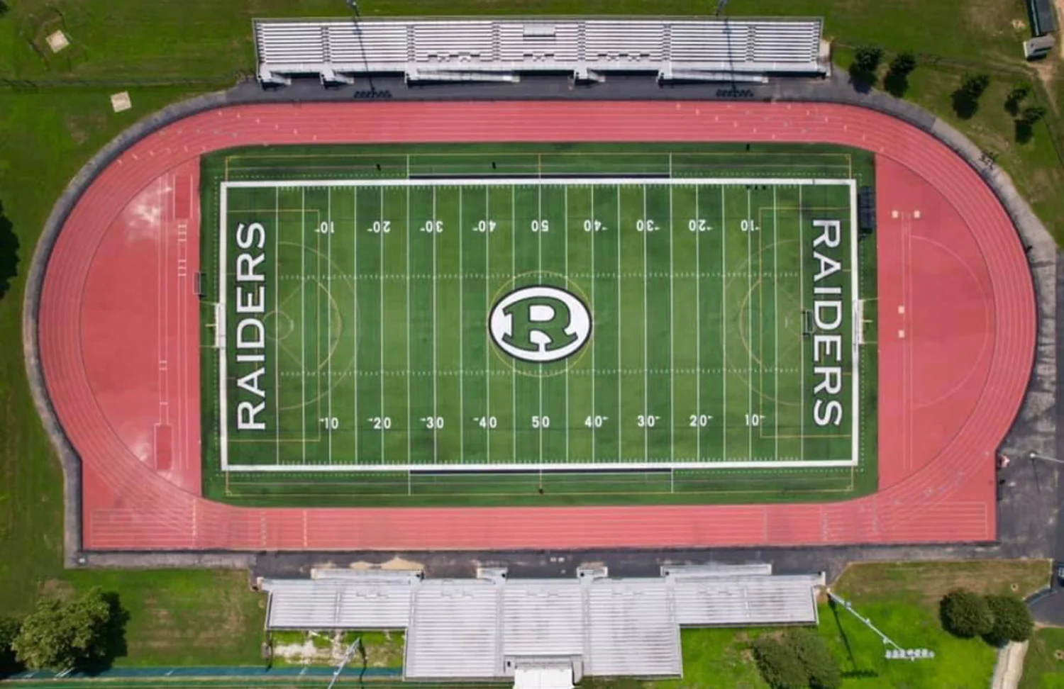Ridley Football Field from above