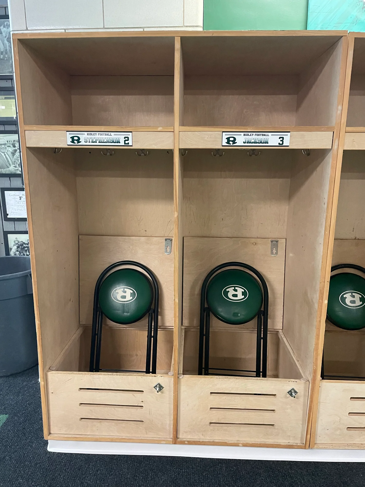Locker Room Player Stall